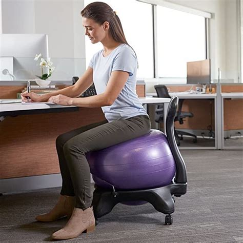 swiss ball chair base